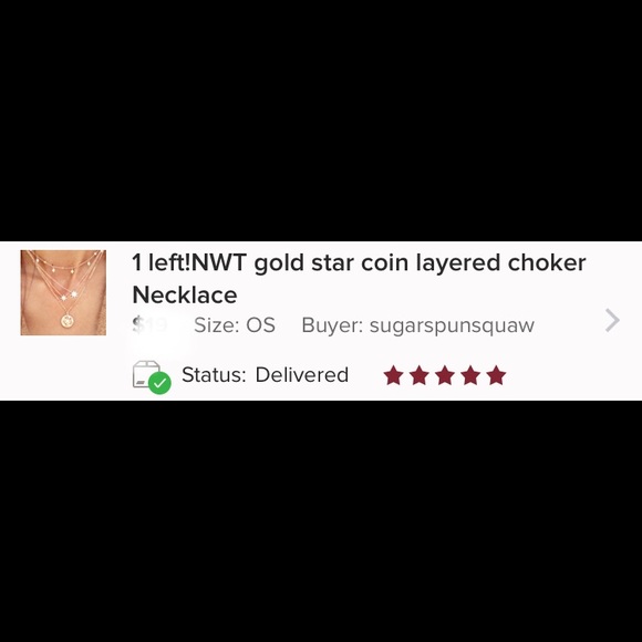 Last one! Gold layered necklace choker coin - Picture 4 of 4